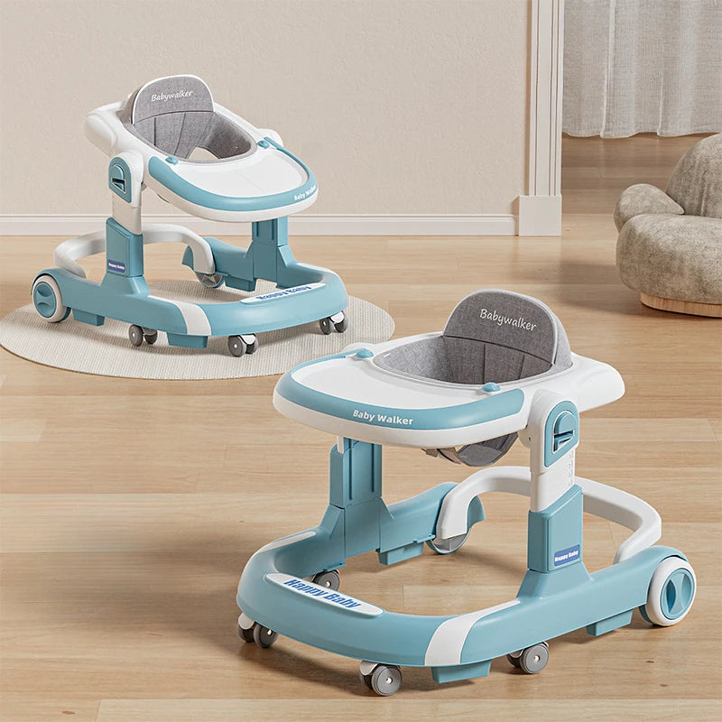 SafeStep™ Foldable Baby Walker – Ergonomic 4-Wheel Walker with Safety Features