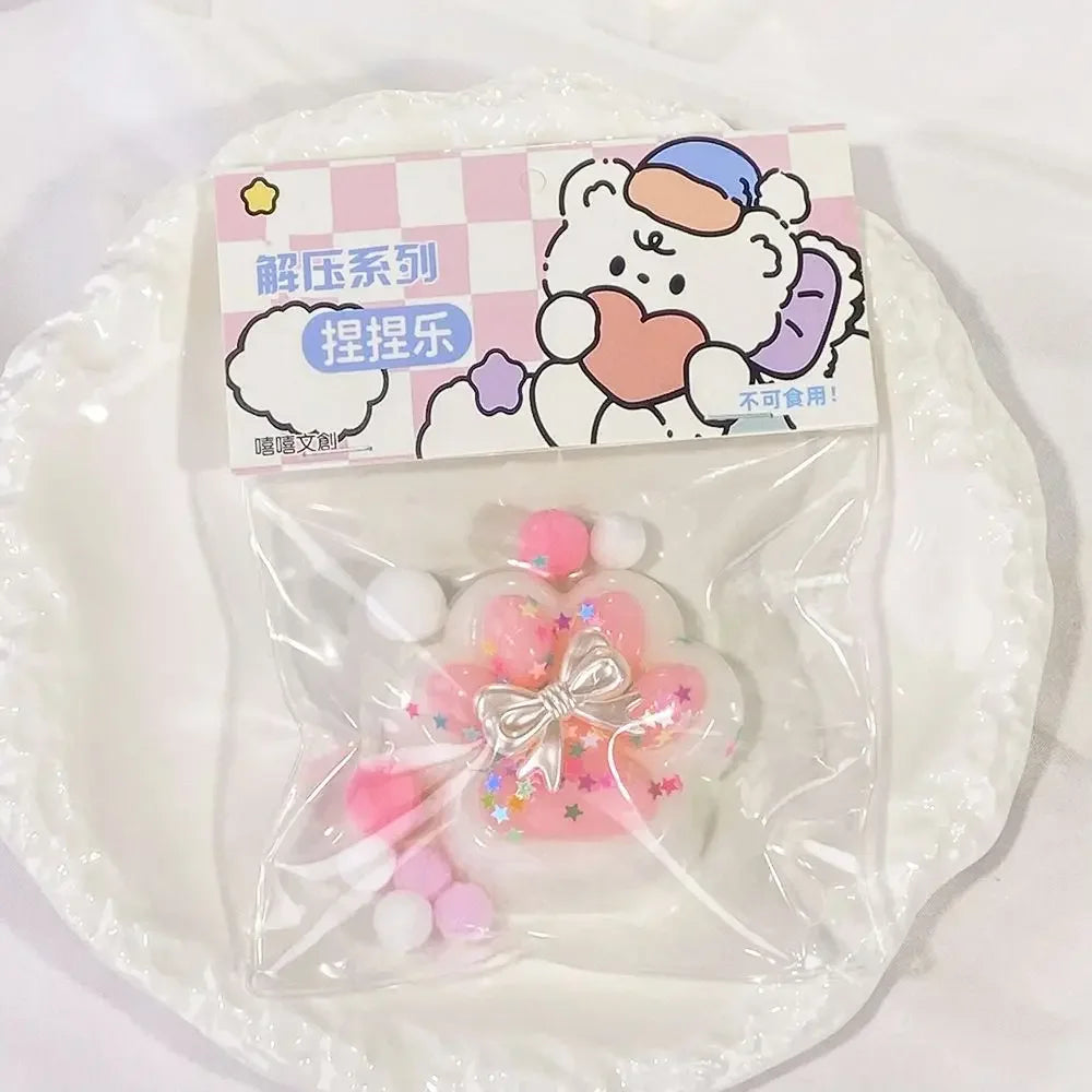 Mini Cat Paw Squeeze Toy