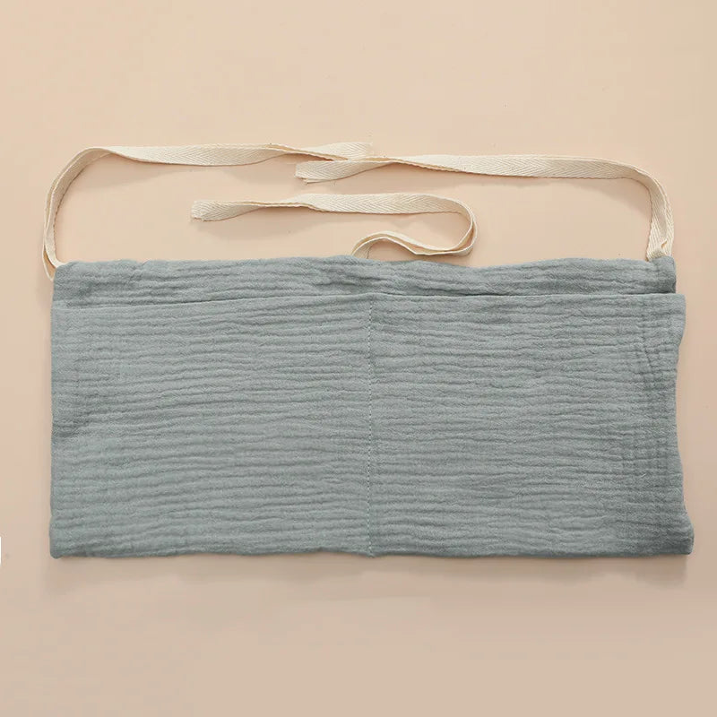 Portable Baby Bedside Dual-Pocket Storage Bag