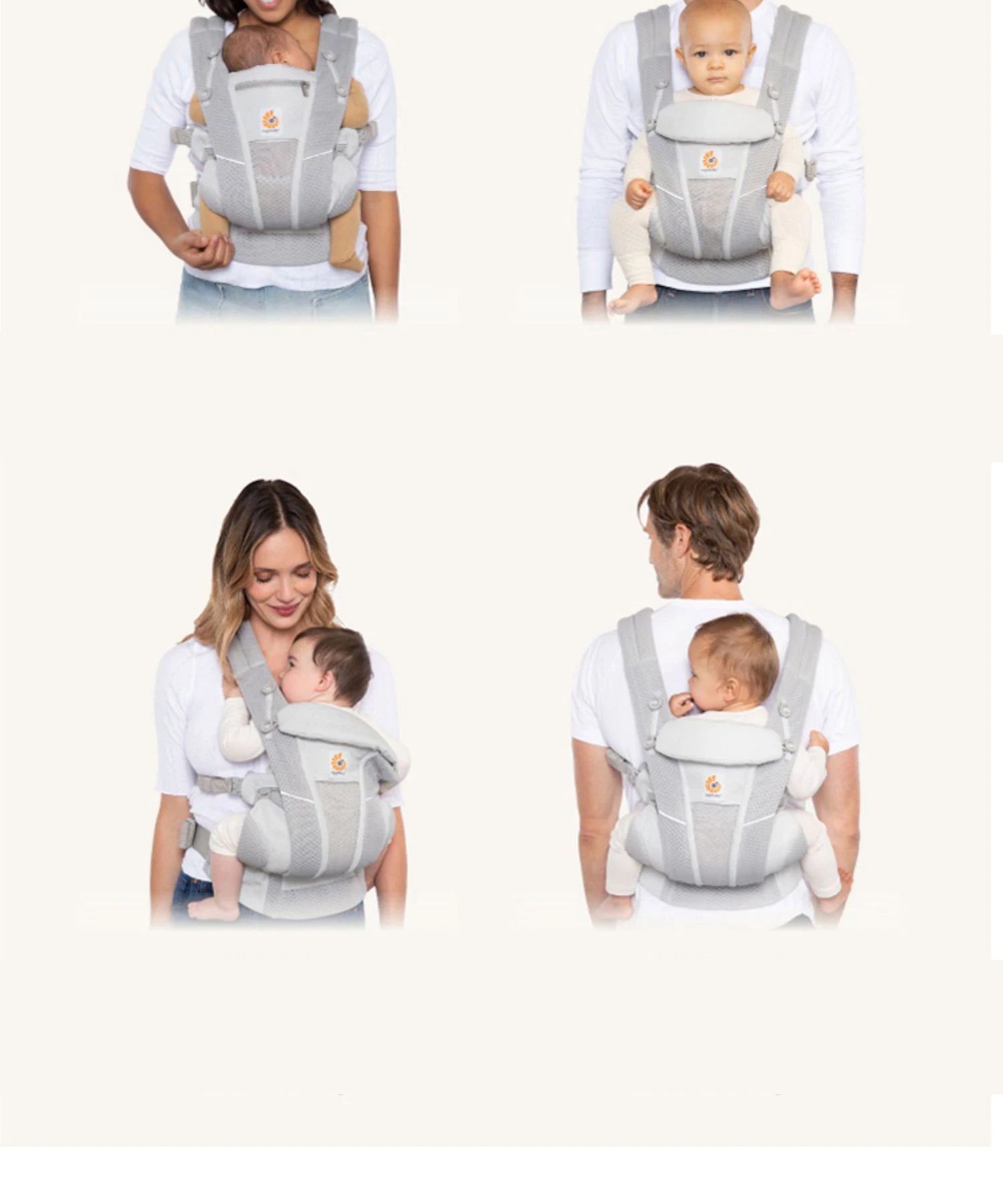 AeroFlow™ 360 Baby Carrier – All-Position Comfort from Newborn to Toddler