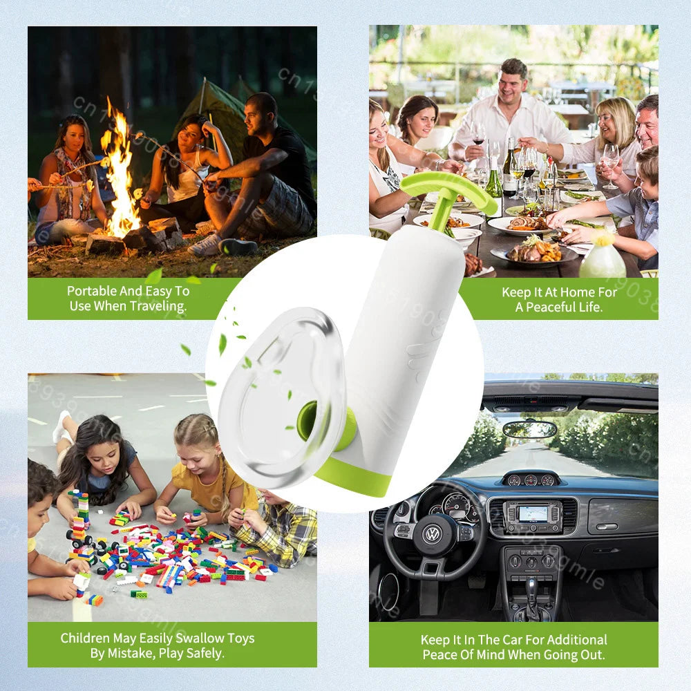 AirSave™ Choking Rescue Device – Portable First Aid Suction Tool for Emergency Training