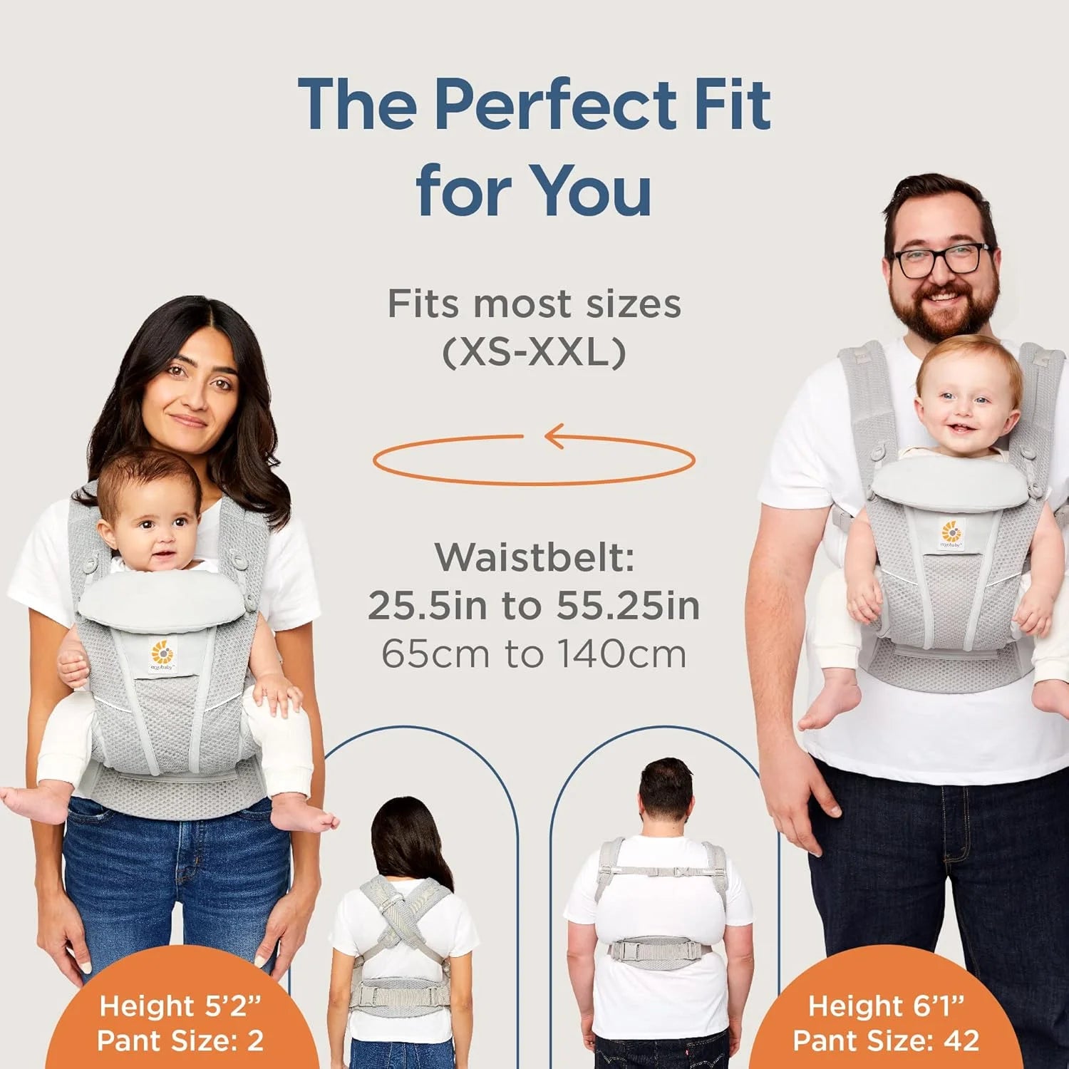 AeroFlow™ 360 Baby Carrier – All-Position Comfort from Newborn to Toddler
