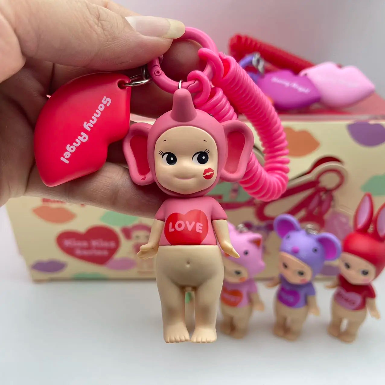 2025 Sonny Angel Kiss Kiss Series Blind Box – Kawaii Mini Figure Gift