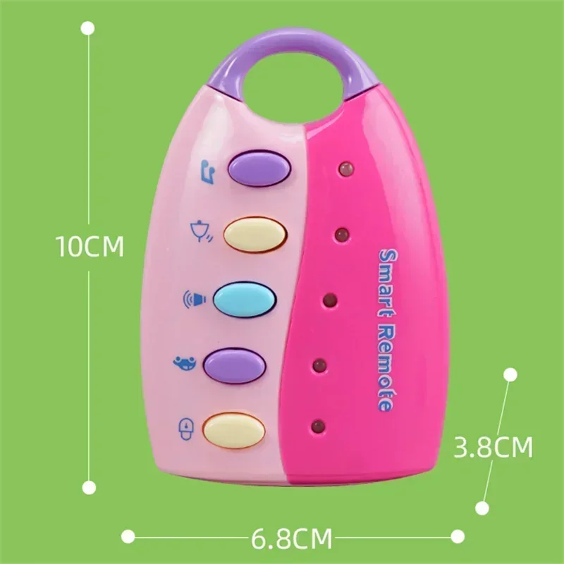 Kid's Musical Key Toy with Lights & Sound