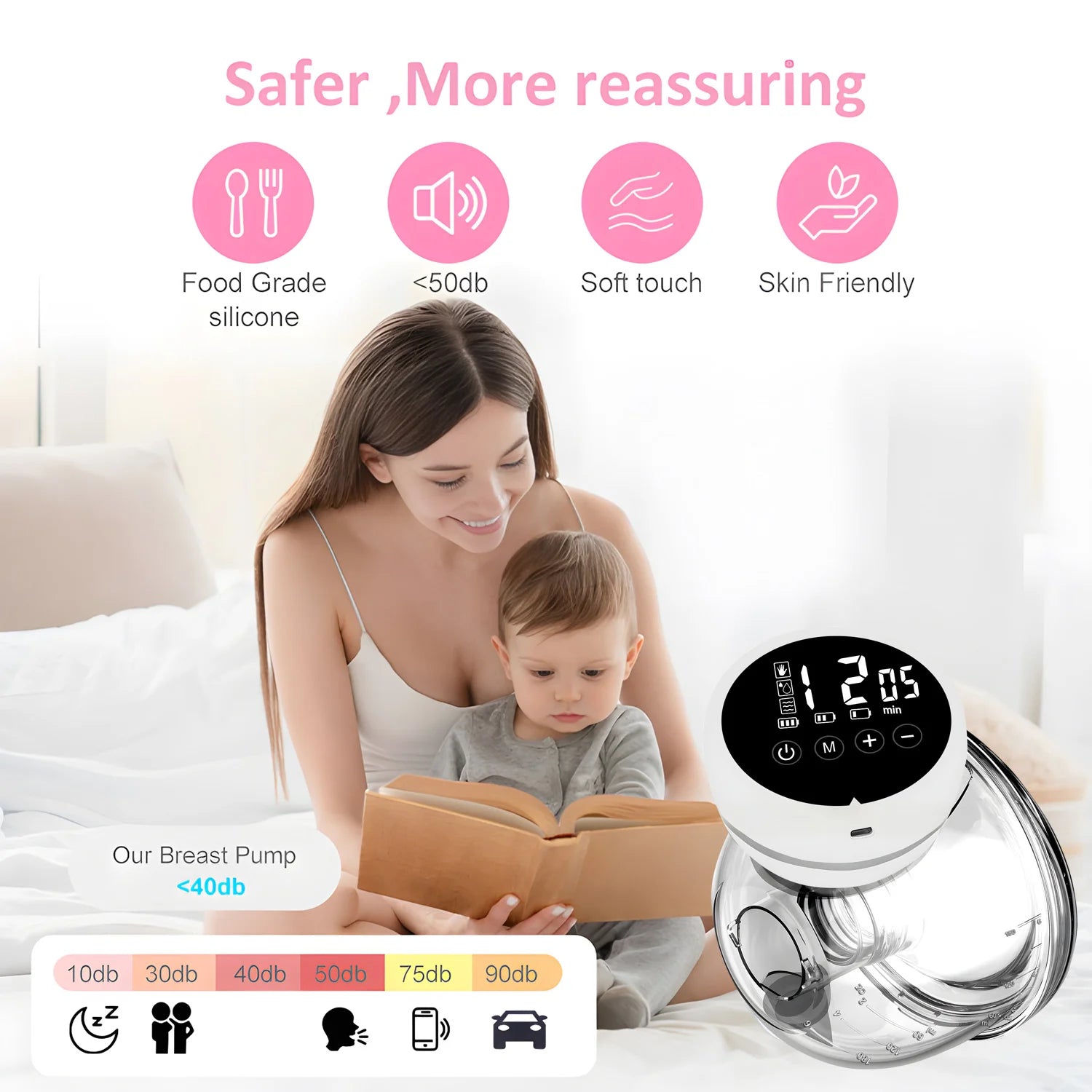 PureFlow™ Silicone Breast Pump Accessories