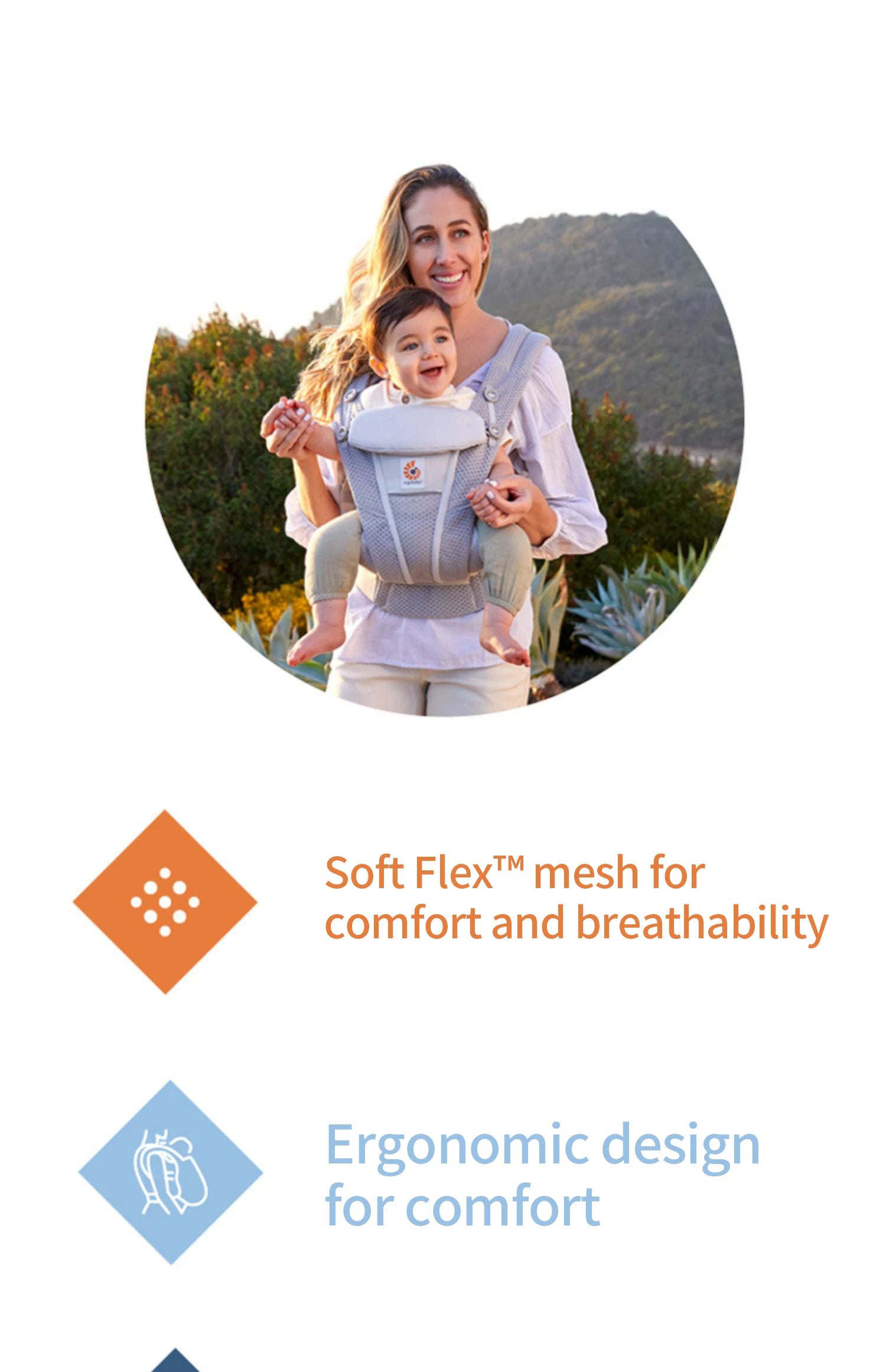 AeroFlow™ 360 Baby Carrier – All-Position Comfort from Newborn to Toddler