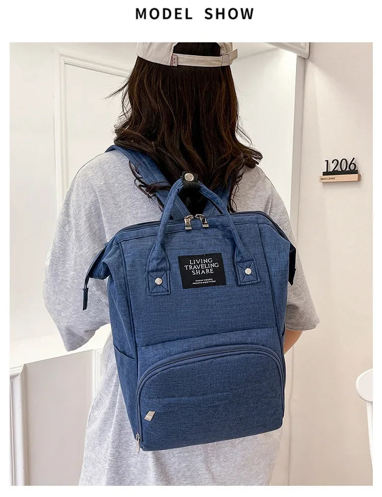 CarrySmart™ Waterproof Baby Diaper Backpack