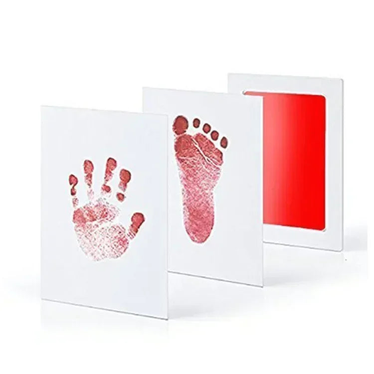 LittlePrints™ Baby Hand & Footprint Ink Pad Kit – Safe, Wash-Free, DIY Keepsake Memory Frame Gift