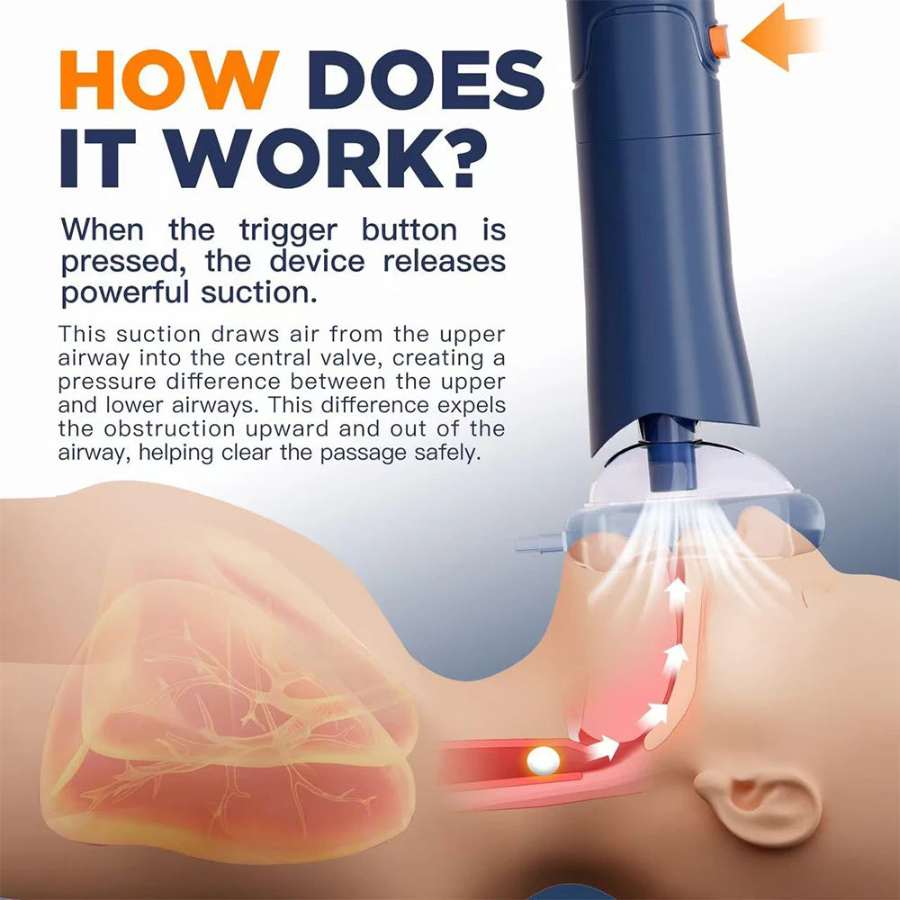 MERALL™ Portable Choking Rescue Device for Adults & Children