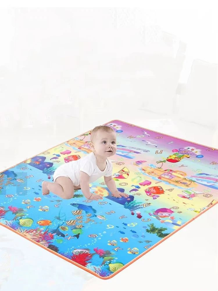 SafeStep™ Foldable Foam Play Mat – Soft, Non-Toxic