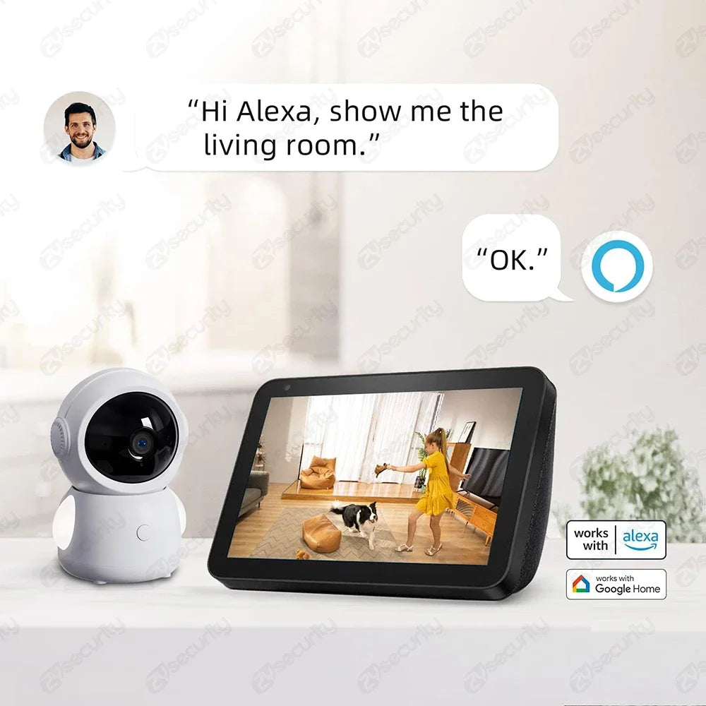 ZySecurity™ 2K 3MP Wireless Video Baby Monitor (ZY-MY06)