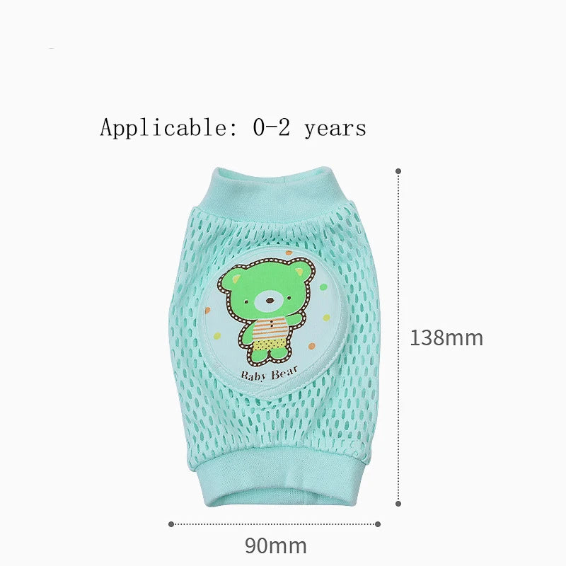SafeKnee™ Baby Crawling Knee Pads – Drop-Resistant Toddler Knee Protectors, Lightweight & Breathable