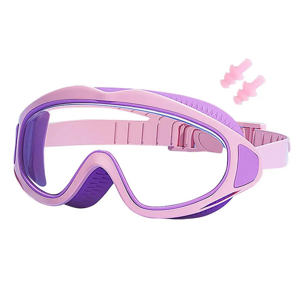 SplashGuard™ Kids Swim Goggles with Nose Cover – Anti-Fog, Leak-Proof, Adjustable & Comfortable for Swimming & Diving