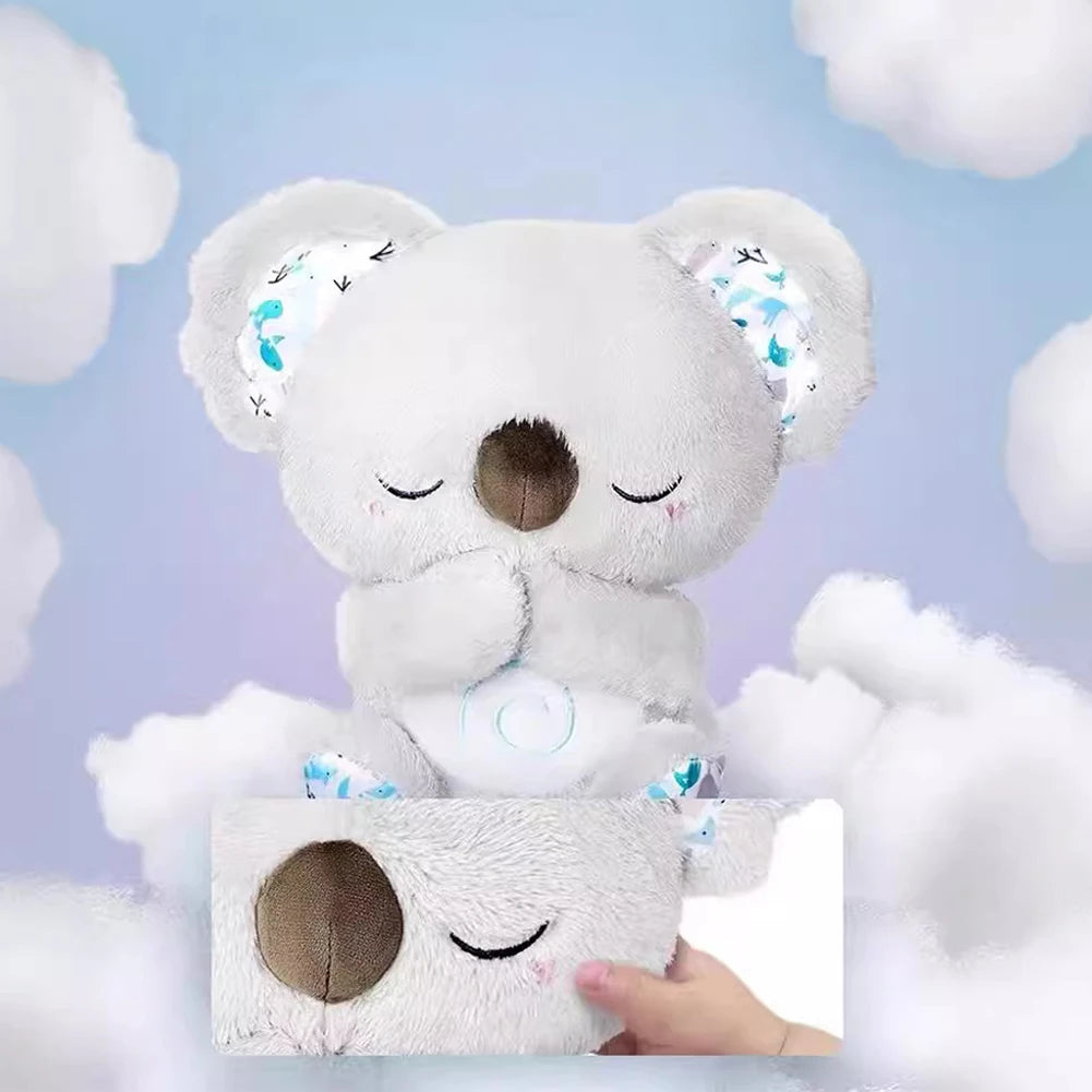 DreamKoala™ Musical Plush Toy – Breathing & Lullaby Koala for Baby Sleep and Play