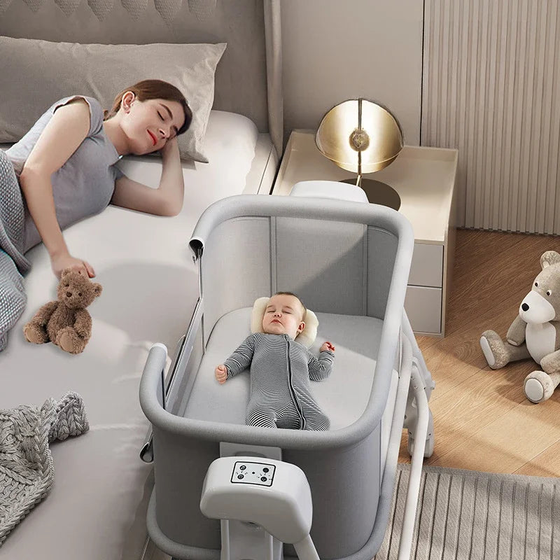 DreamNest™ Portable Folding Baby Crib Bed