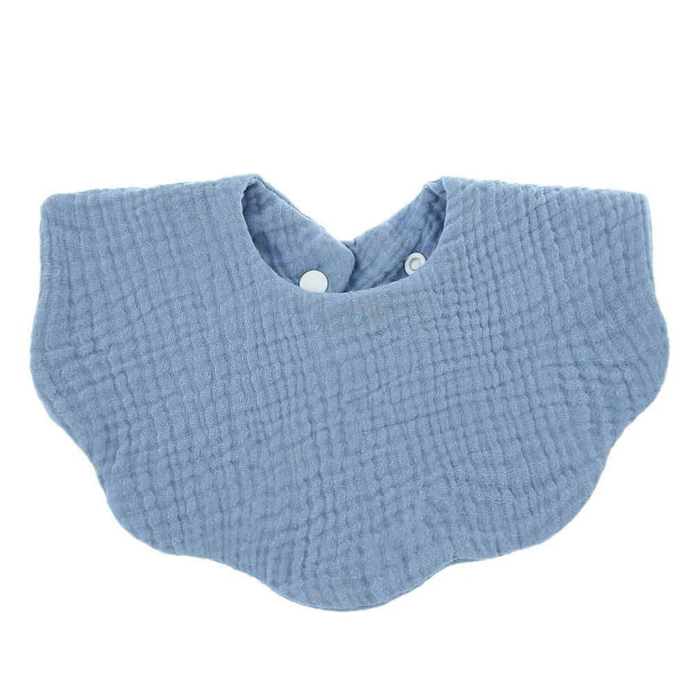 1PC Soft Cotton Baby Bib