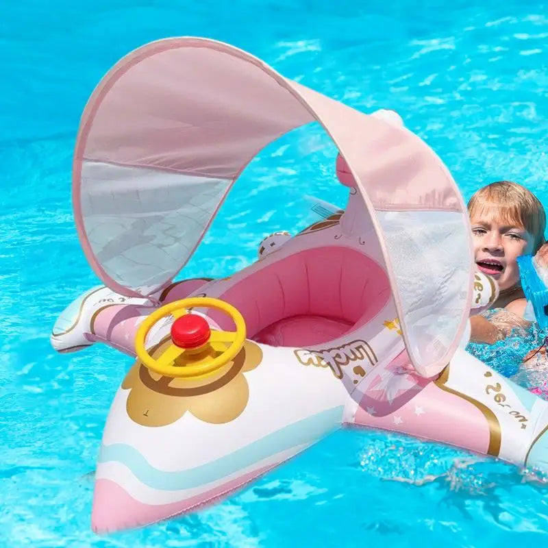 FloatEase™ Inflatable Swimming Ring – Safe & Durable Pool Float for Kids and Family Fun