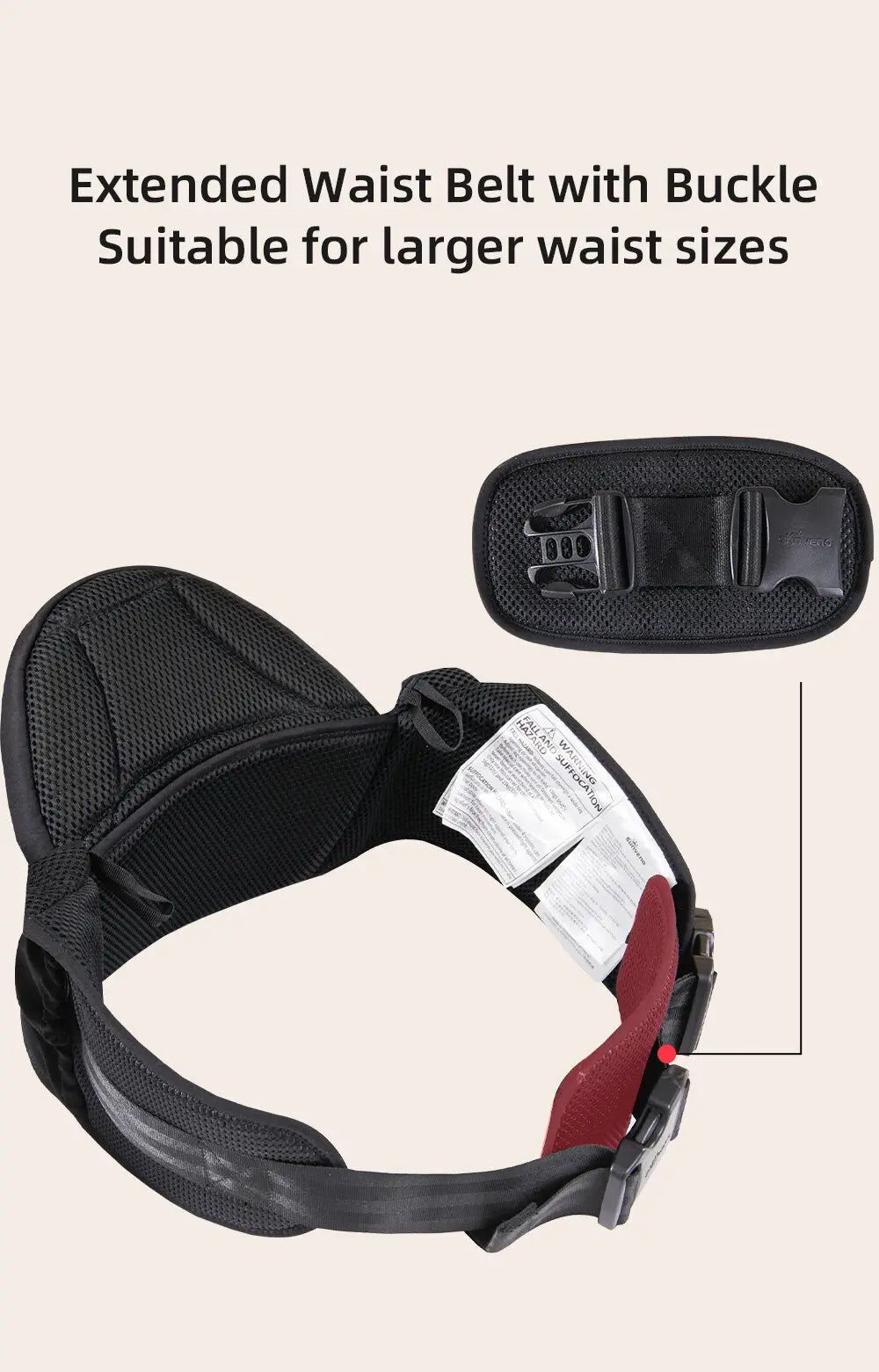 Sunveno™ Ergonomic 4-in-1 Baby Carrier – Back Pain Relief Design