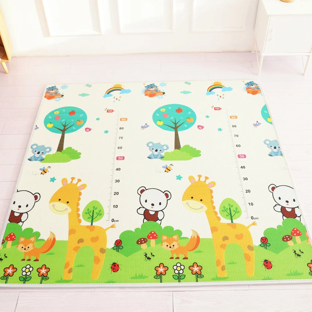 SafeStep™ Foldable Foam Play Mat – Soft, Non-Toxic