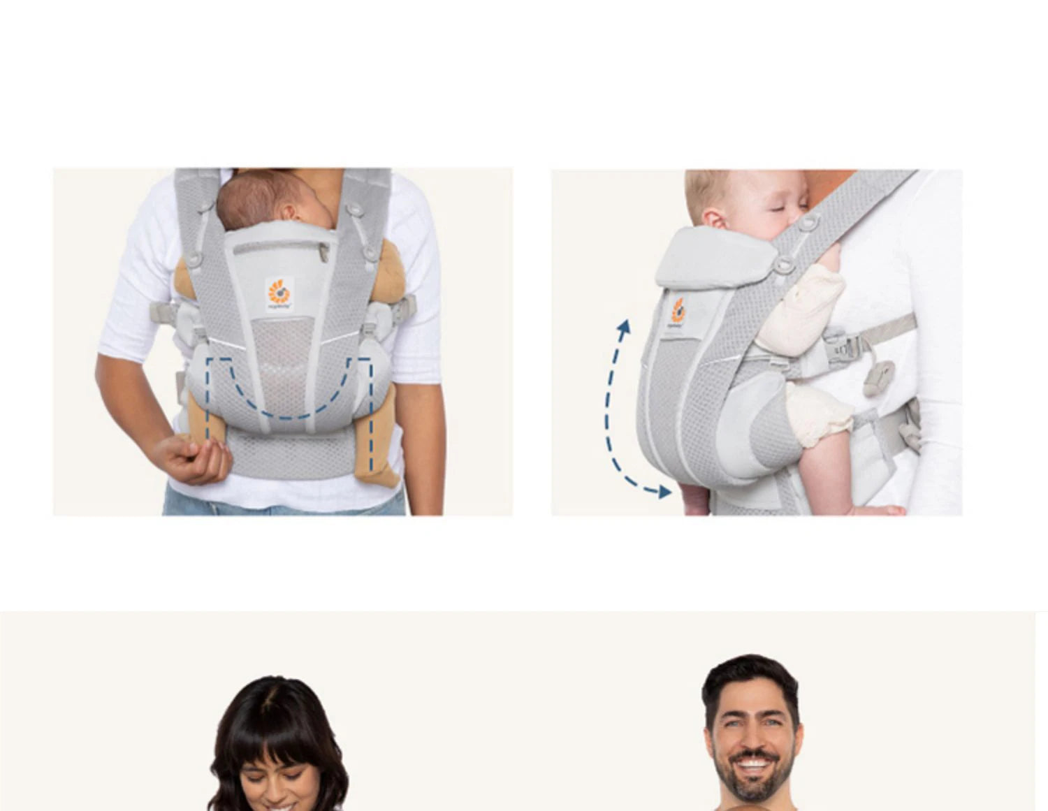 AeroFlow™ 360 Baby Carrier – All-Position Comfort from Newborn to Toddler