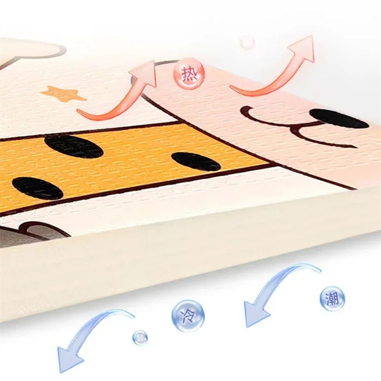 PlayNest™ Foldable Baby & Kids Play Mat – Soft, Educational, Double-Sided Foam Rug