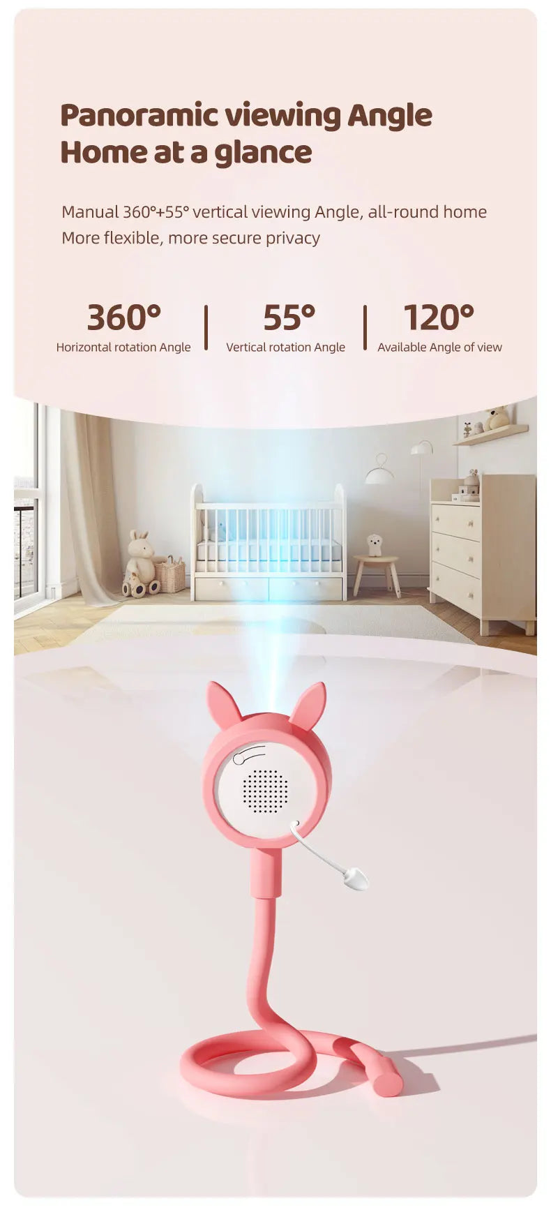 DANMINI™ 1080P HD Smart Baby Monitor (C11)