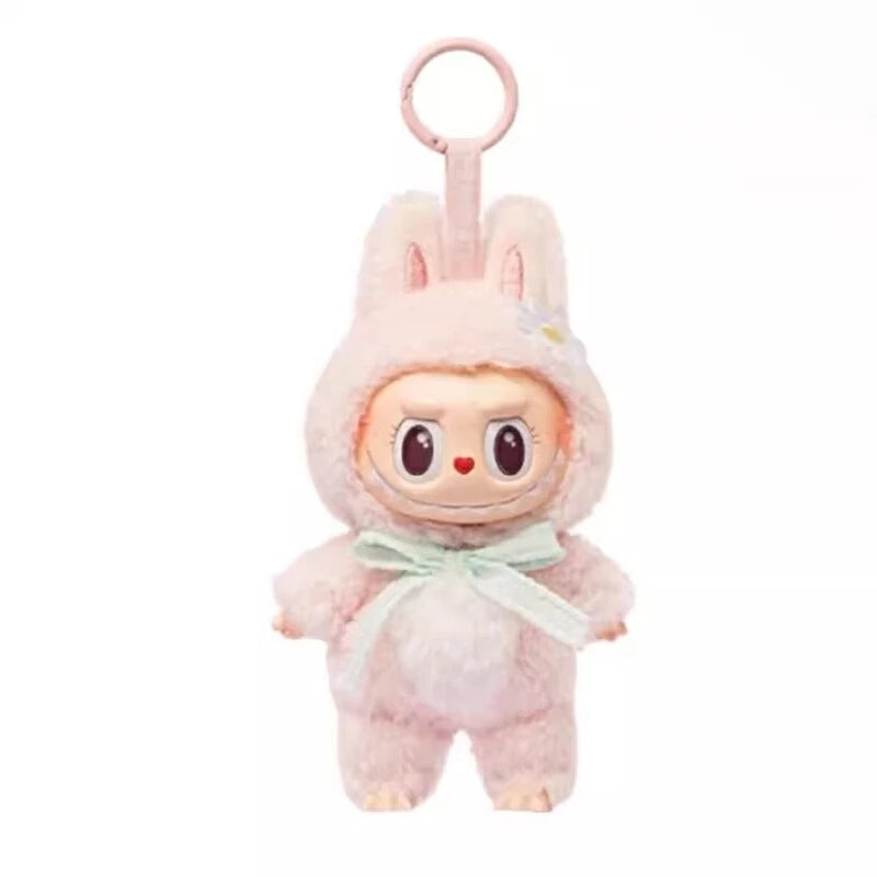Labubu™ Sweetheart Doll – Mokoko 1st Gen Remastered Mini Plush Pendant | 17CM Vinyl Kawaii Collectible by Hot Toys