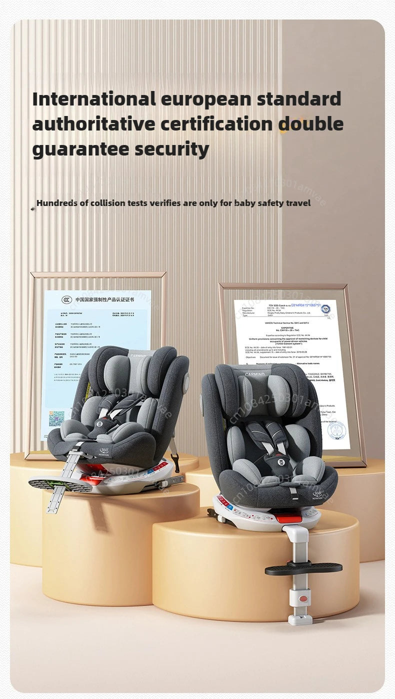 TM™ 360° Rotatable Child Safety Car Seat