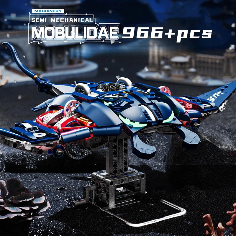 Mechanical Shark Building Set