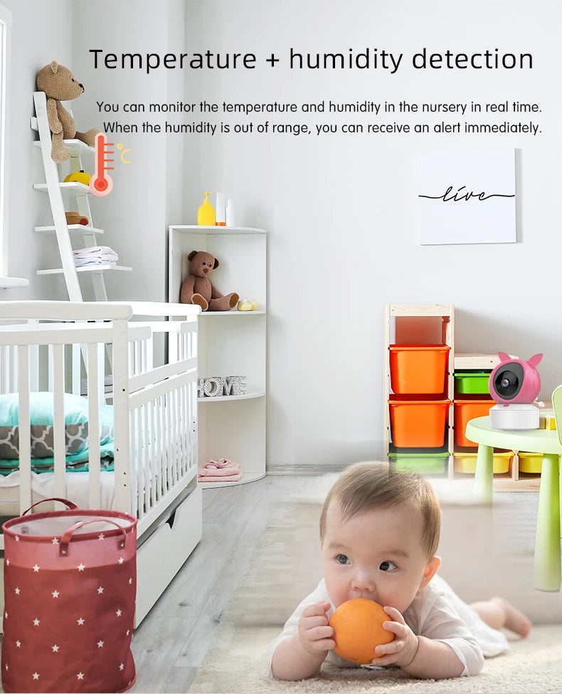 DANMINI™ 5-Inch HD Smart Baby Monitor (C8B)
