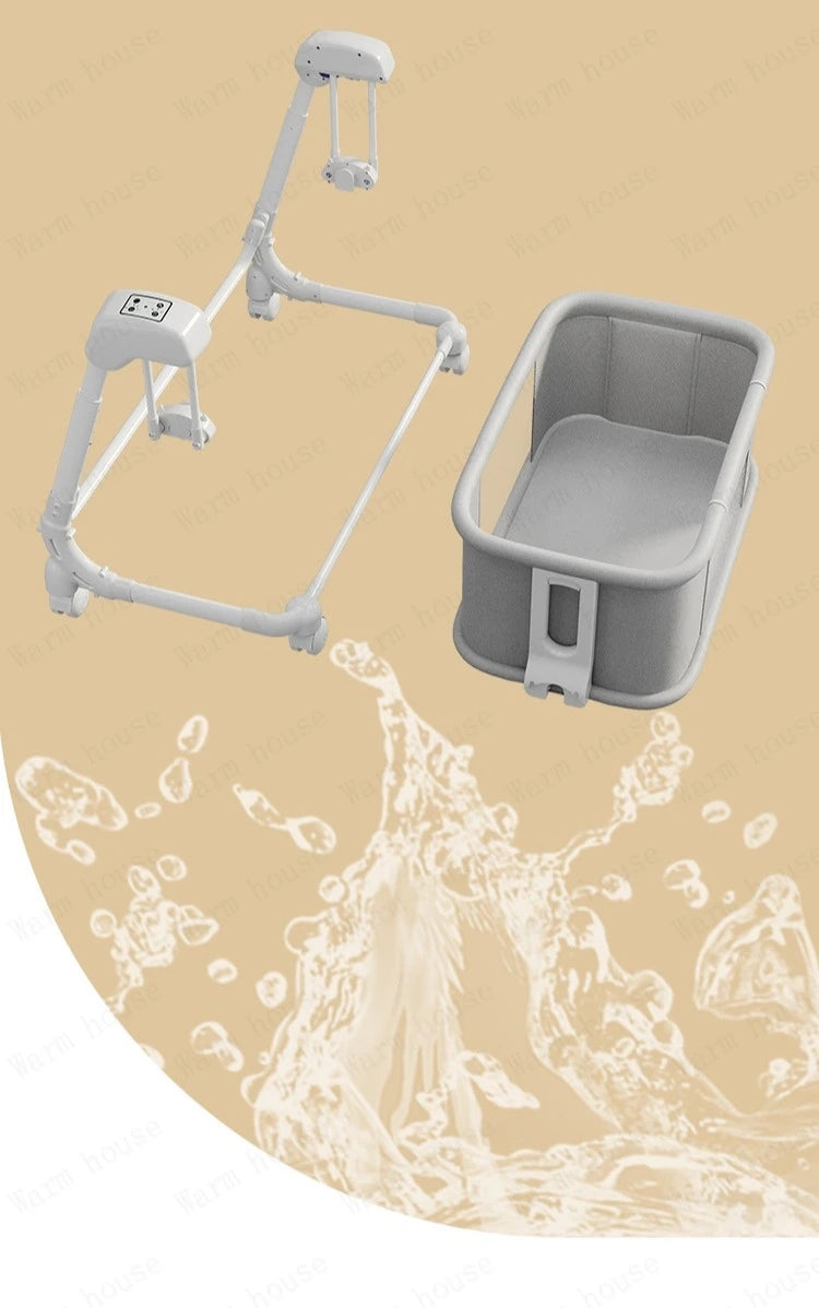 DreamNest™ Portable Folding Baby Crib Bed