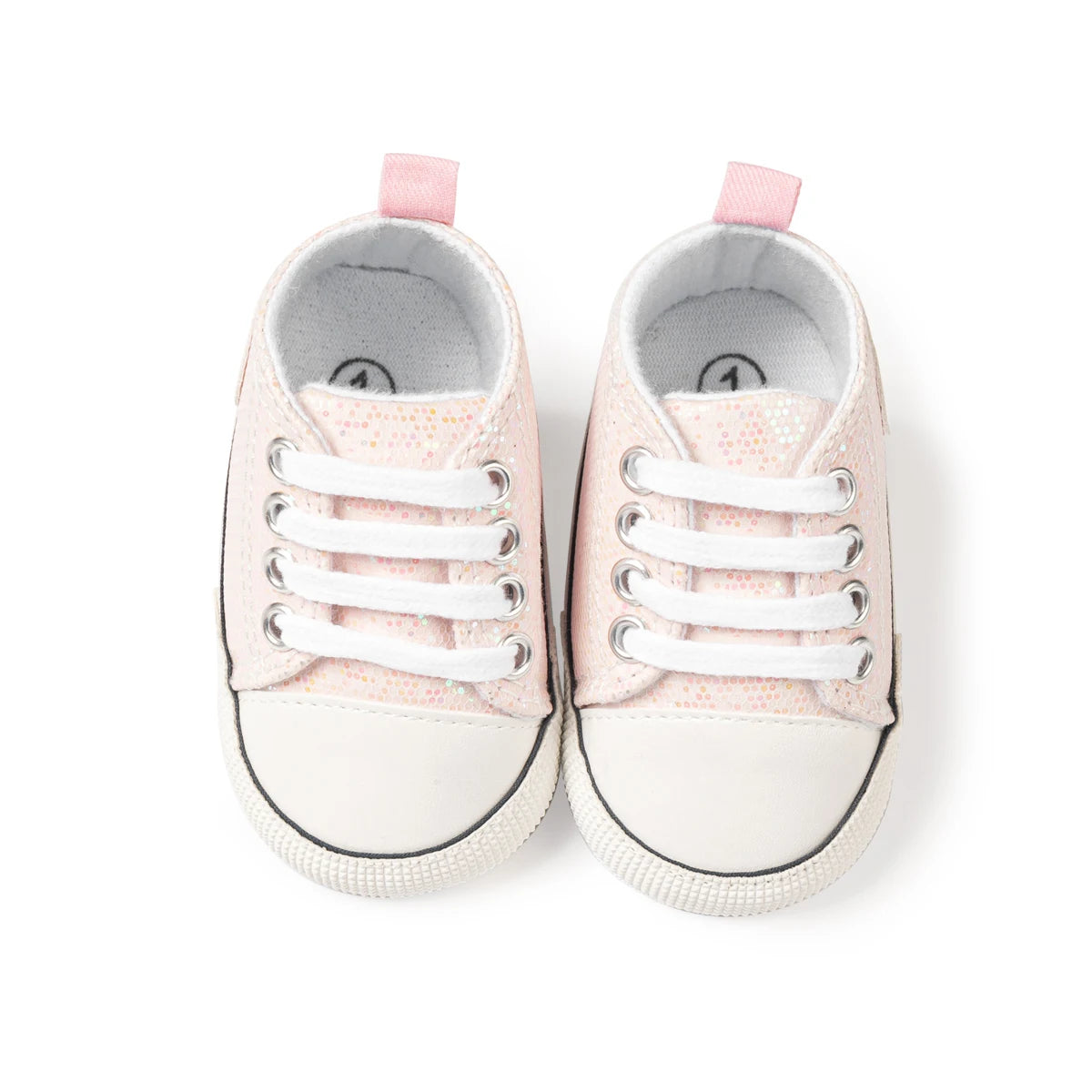 Newborn Baby Sequins Canvas Shoes