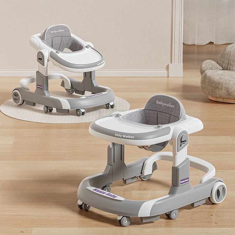 SafeStep™ Foldable Baby Walker – Ergonomic 4-Wheel Walker with Safety Features