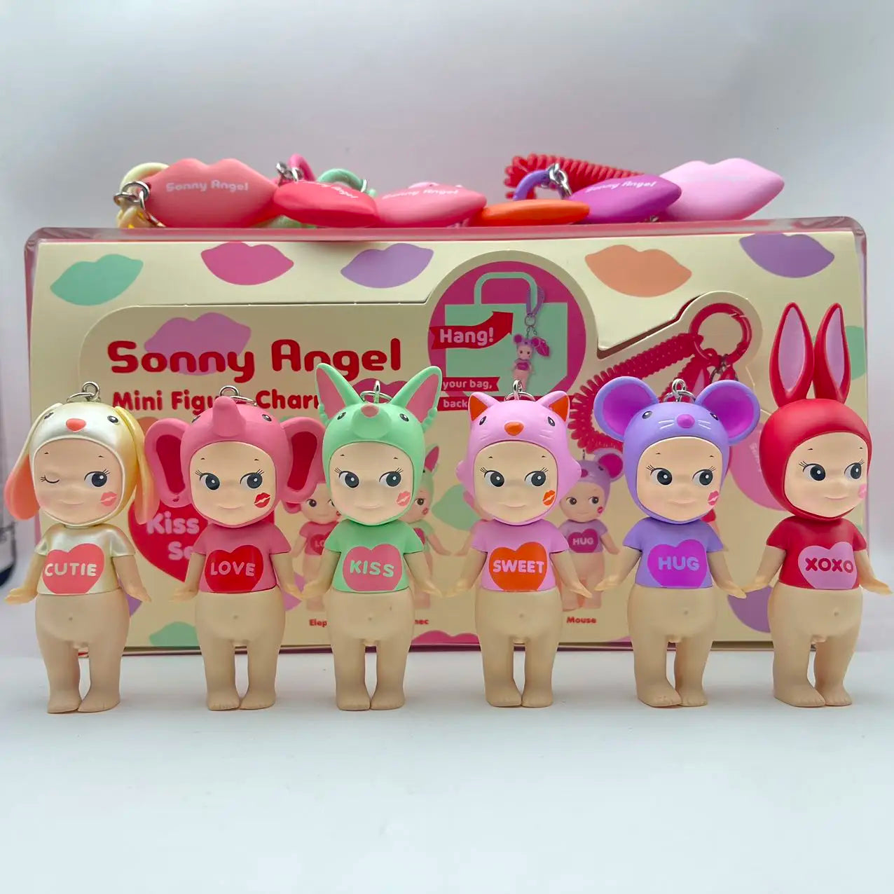 2025 Sonny Angel Kiss Kiss Series Blind Box – Kawaii Mini Figure Gift