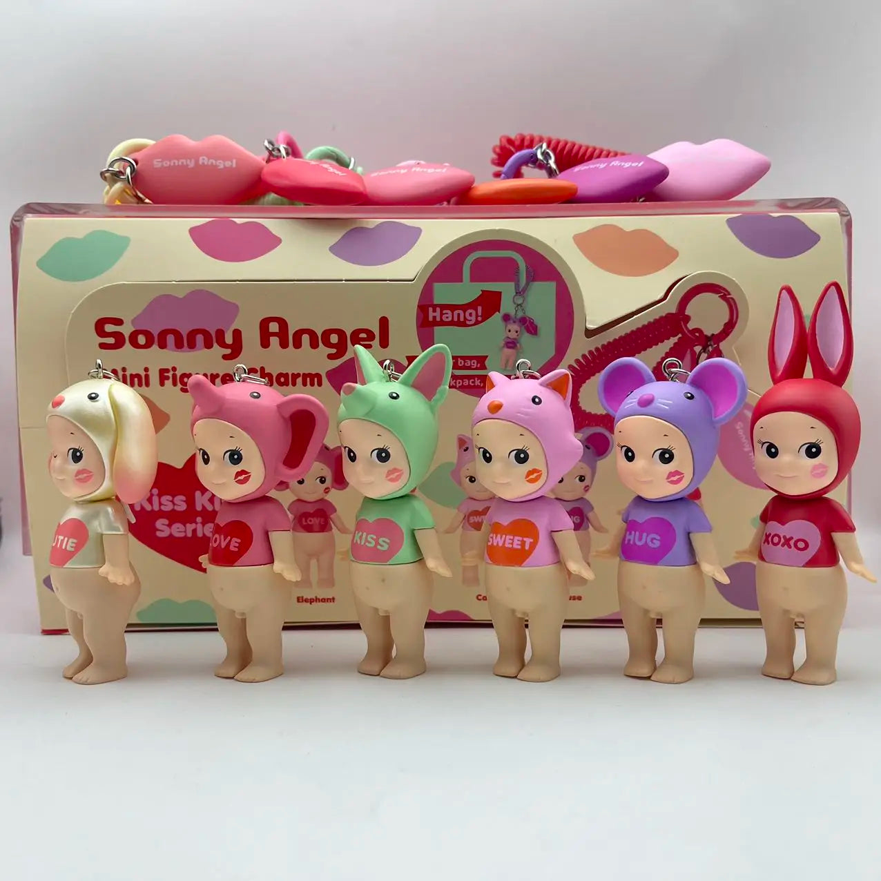 2025 Sonny Angel Kiss Kiss Series Blind Box – Kawaii Mini Figure Gift