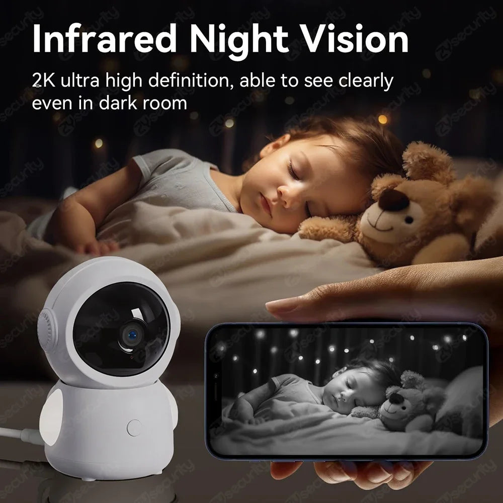 ZySecurity™ 2K 3MP Wireless Video Baby Monitor (ZY-MY06)