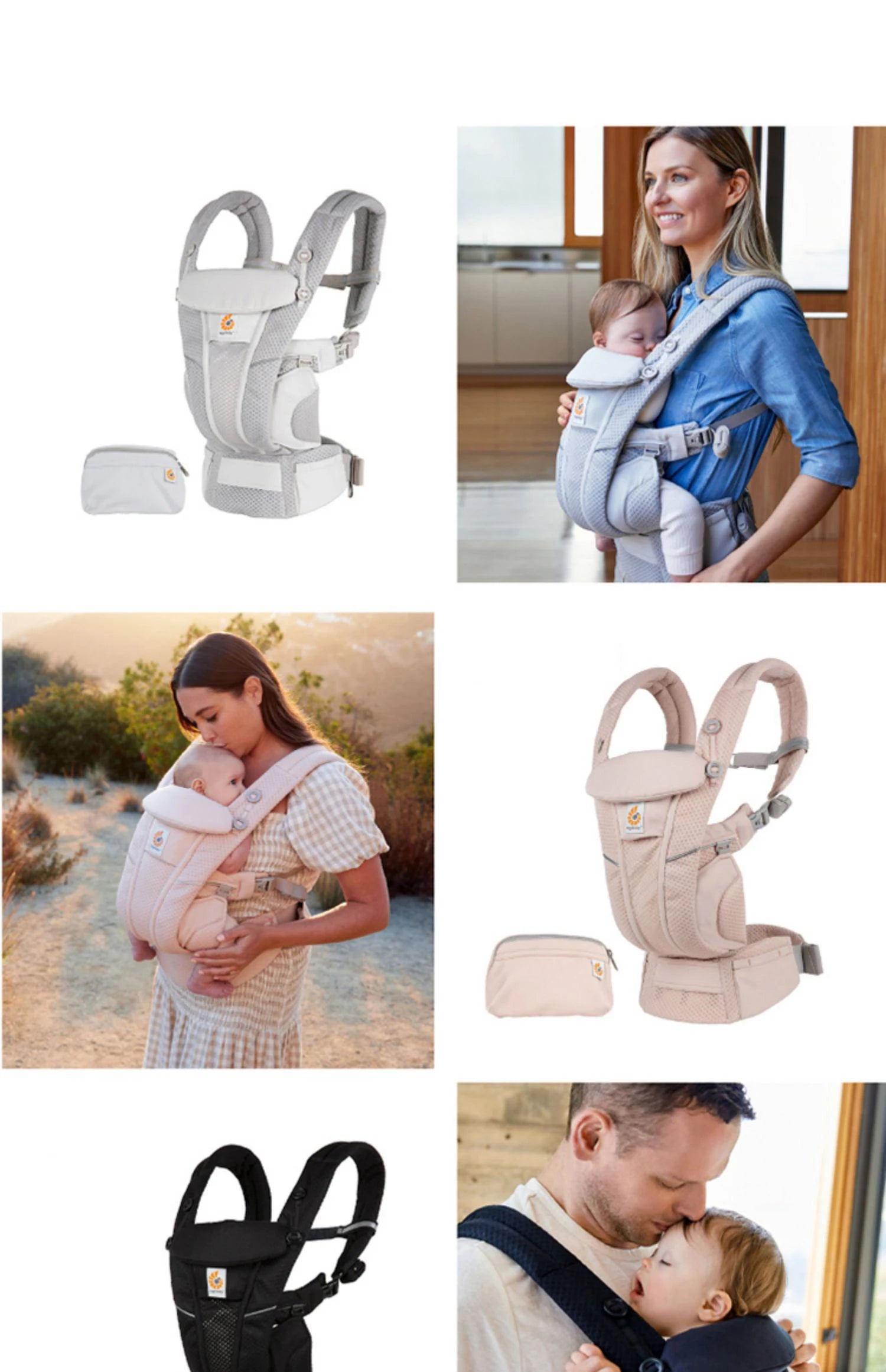 AeroFlow™ 360 Baby Carrier – All-Position Comfort from Newborn to Toddler