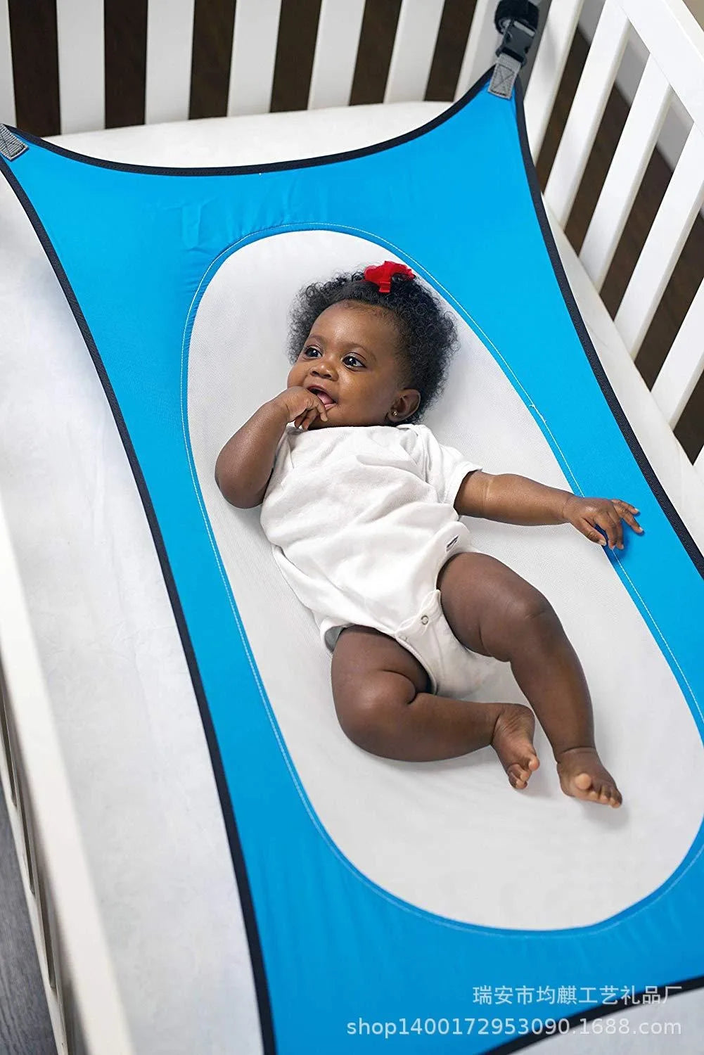 DreamNest™ Baby Hammock – Detachable Breathable Infant Crib Sleep Hammock