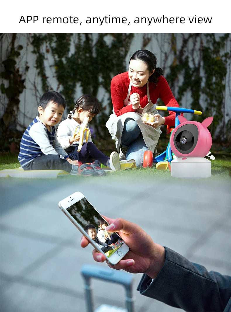 DANMINI™ 5-Inch HD Smart Baby Monitor (C8B)