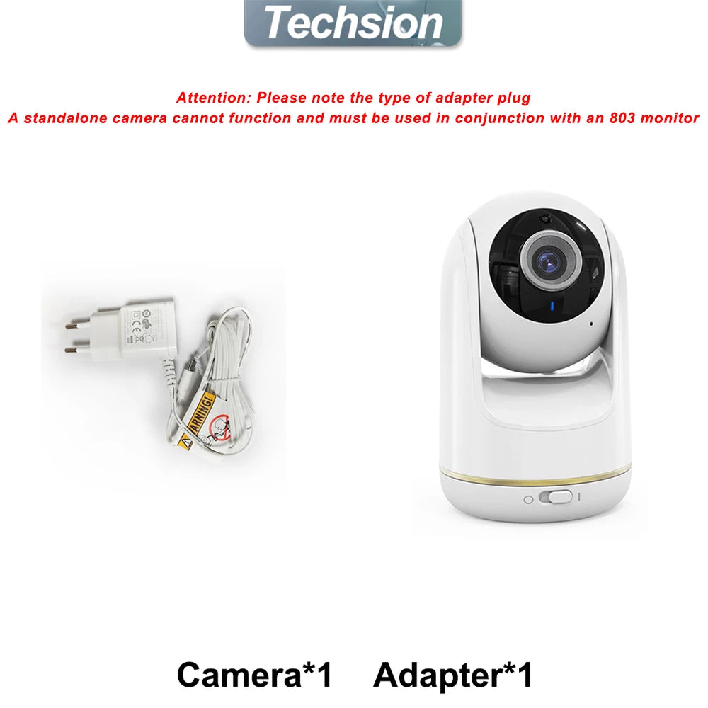 VB803 PRO 720P HD Baby Monitor with Two-Way Talk & WIFI PTZ