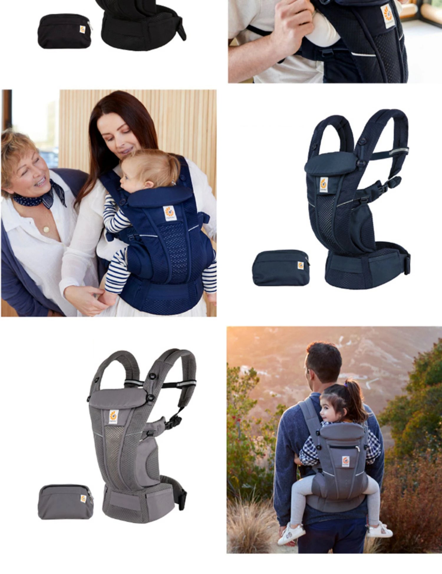 AeroFlow™ 360 Baby Carrier – All-Position Comfort from Newborn to Toddler