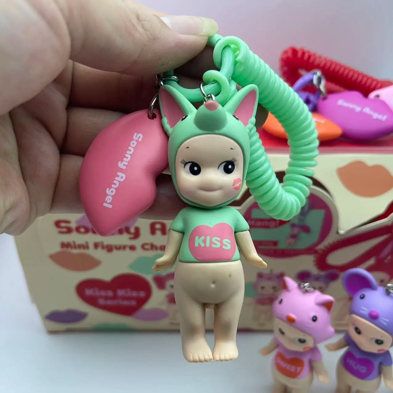 2025 Sonny Angel Kiss Kiss Series Blind Box – Kawaii Mini Figure Gift