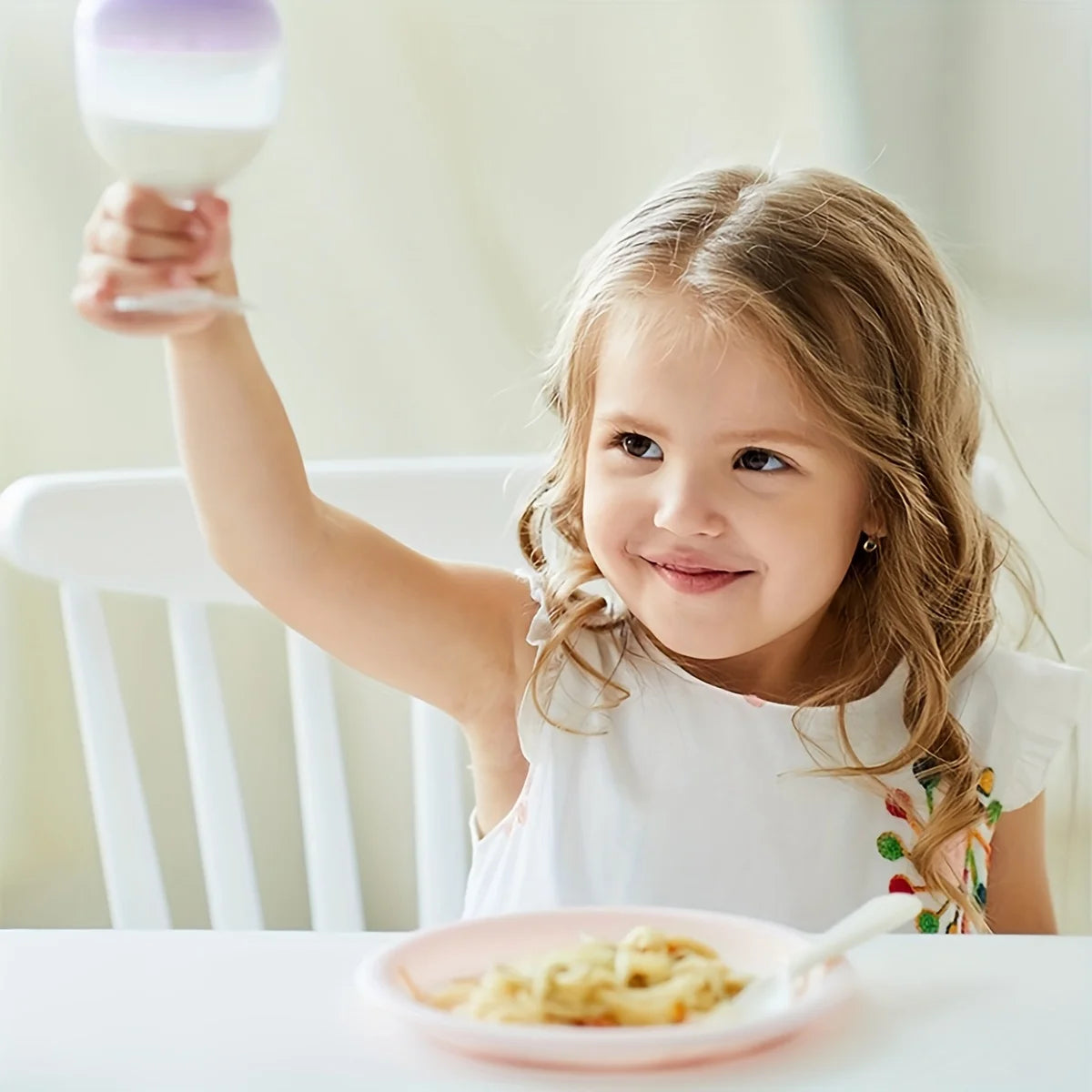 SipJoy™ Fun Party Cup – 150ml Kids Sippy Cup with Lid for Juice, Milk & Water (Toddlers & Kids)