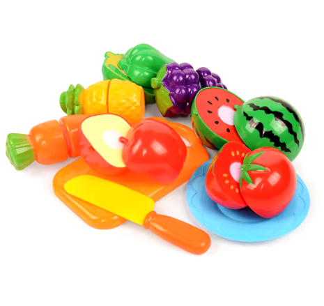 Kids Cutting Food Play Set