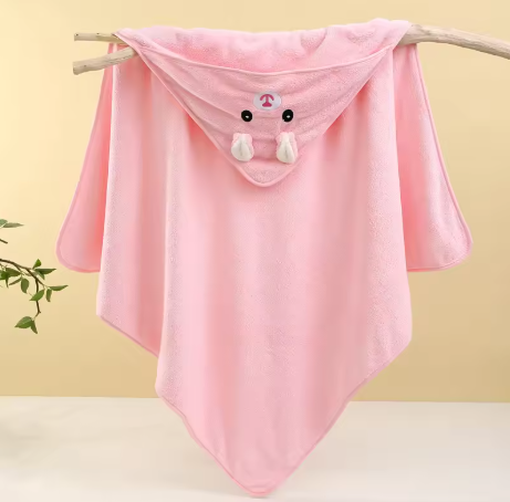 SnuggleDry™ Cute Baby Bath Towel