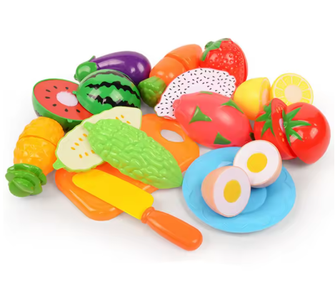 Kids Cutting Food Play Set