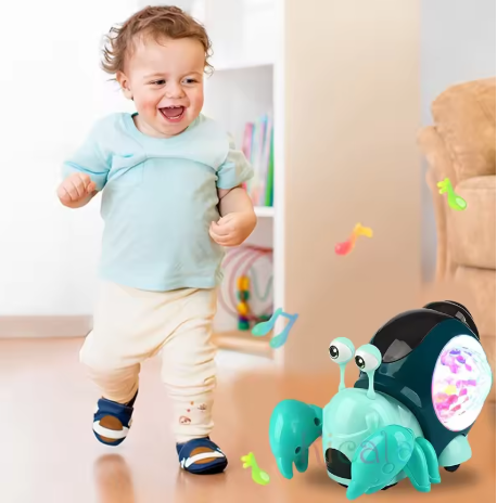 Crawling Crab Baby Toy