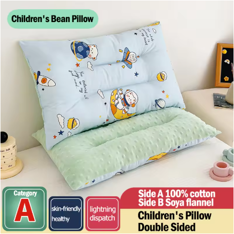Baby Cartoon Cotton Memory Pillow for Newborns