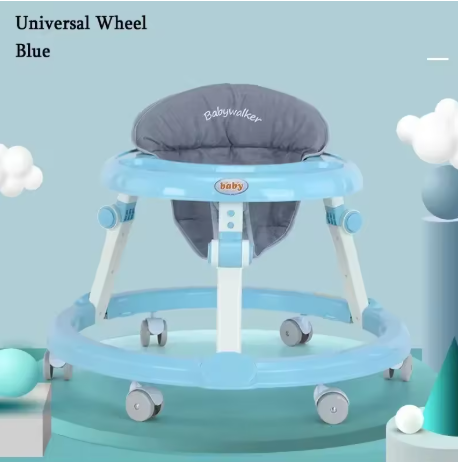 Anti-O-Leg Multi-Function Baby Walker with 6 Gear Adjustment
