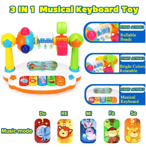 Baby Rotating Piano Toy